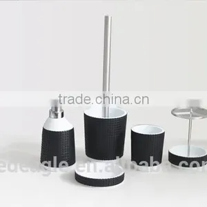 Black Scandinavia Style Nordic Resin Bathroom Accessories Sets thumbnail-1