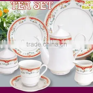 Porcelain&ceramics 22pcs Tea Set thumbnail-1