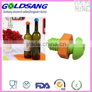Portable Screw Shape Tampion Silicone Champagne Stopper thumbnail-1