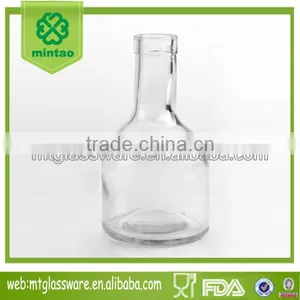 12oz Unique Round Glass Whiskey Wine Ice Drinking Decanter thumbnail-1