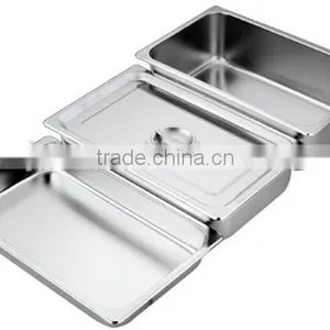 Stainless Steel Food Plate Food Tray in Various Size thumbnail-5