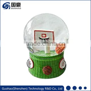 Personalized Basketball Water Snow Globe thumbnail-1