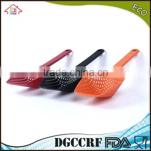 NBRSC Nylon Colander Strainer Slotted Spoon Scoop Server Drain Pasta Veg Kitchen Cooking Serving Aid thumbnail-4