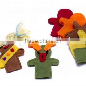 Hot Trendy High Quality and Eco Friendly New Products Kids Animals Hand Puppets on Express Made in China for Halloween thumbnail-1