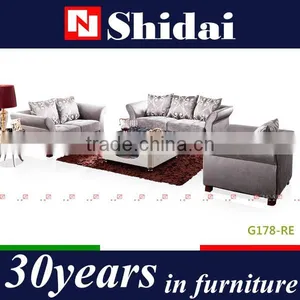 Arabian Sofa Set, Arab Floor Sofa, Arabic Sectional Sofa G178-RE thumbnail-1