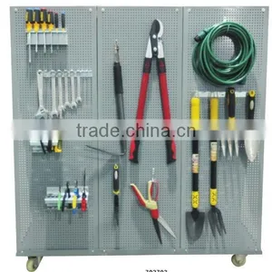 Heavy-Duty Mobile Pegboard Handling Tool Utility Cart (702703) thumbnail-1