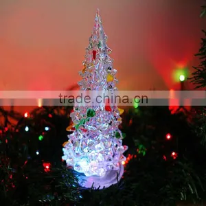 Craft Plastic Acrylic New Popular Christmas Tree Led Lighting Decoration thumbnail-3