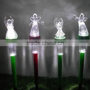 Cheap Plastic Angel Outdoor Decoration 6H Timer Led Garden Light thumbnail-1