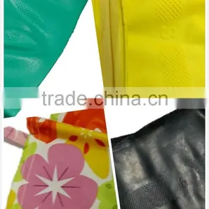 DDSAFETY Hot Sale 2016 High Quality Blue Household Latex Glove thumbnail-4