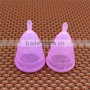 Novelty Silicone Menstrual Cup for Travel and Sports thumbnail-1