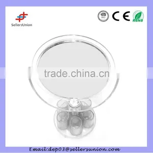 Round Mirror With Pen Holder thumbnail-1