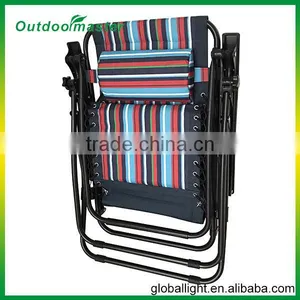Garden Yard Lightweight Folding Quilted Zero Gravity Recliner Chair thumbnail-6