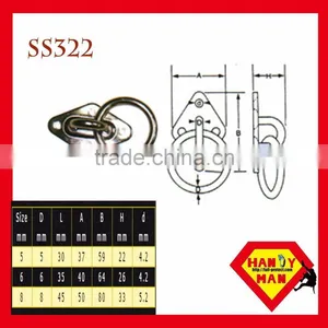 Marine Deck Hardware Stainless Steel Triangle Quick Link thumbnail-4
