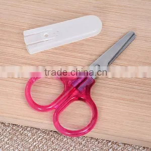 School Children Paper Cutting Scissors Plastic Paper Cutting thumbnail-3