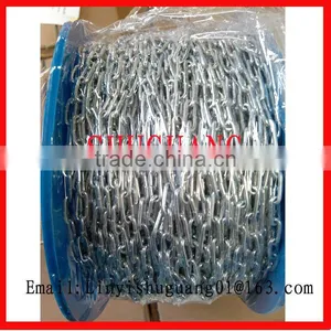 G30 Electro Galvanized Short Link Chain thumbnail-1