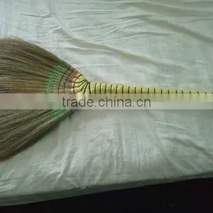 Natual Grass Broom With Short Handle thumbnail-1