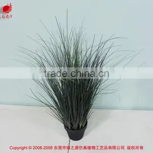 High Quality Artificial Grass With Flowers Auturm Onion Grass Bamboo Grass Arrangement thumbnail-1