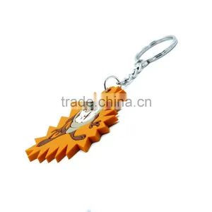 Promotional Custom 3D Soft PVC Keychain,rubber Keychain,silicone Keyrings thumbnail-3