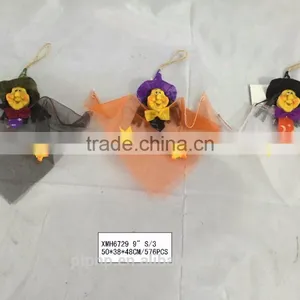Straw and Fabric Scarecrow for Autumn and Harvest Decoration thumbnail-4