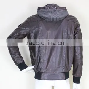 2014 Fashion Leather Motorbike Jacket thumbnail-6