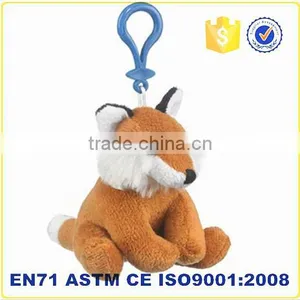 Cute Fox Plush Custom Stuffed Baby Animal Keychain Toys Fox Toy thumbnail-1