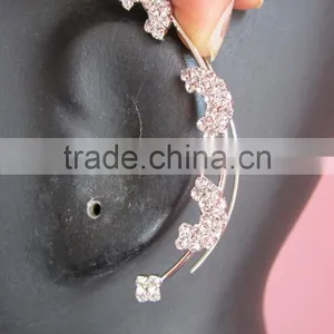 Ear Lobe Cover EARRINGS Bollywood Style thumbnail-6
