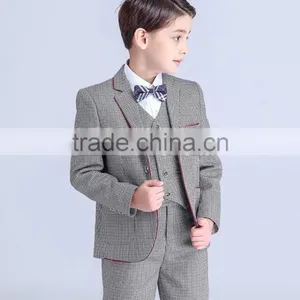 2017 New Style Latest Design China Factory Pink Color Formal Young Boy Party Suit thumbnail-4