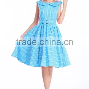 Pinup Swing Evening Party Wedding Prom Rockability 50s Vintage Dress thumbnail-3