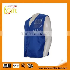 China Manufactory High Quality Lastest Reflective Hi-vis Workwear Vest thumbnail-1