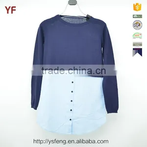 Hand Knitted Woolen Sweater Designs For Girls thumbnail-1