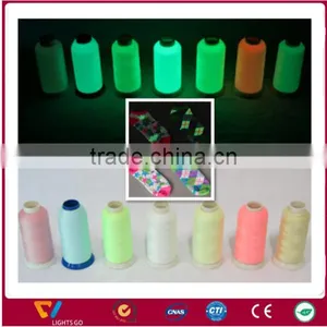 Glow in the Dark 100% Polyester Reflective Sewing Thread Film Yarn for Knitting thumbnail-1