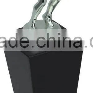 New Design Metal Badminton Trophy for Winner thumbnail-2