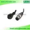 IP68 Waterproof 3-Pin to XLR Female DMX Adapter Cable thumbnail-1