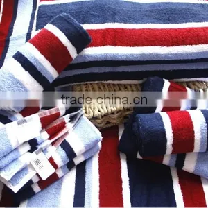 100 Percent Cotton Yarn-dyed Striped Beach Towels Cun Chair Towel thumbnail-1