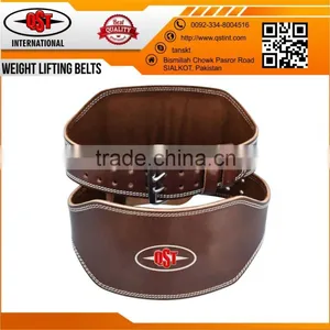 Custom Leather Weightlifting Belt / Crossfit Training Belt Gym Fitness Weight Lifting thumbnail-3