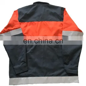 Men's Oil Refinery Flame Retardant Oil Resistant Safaty Work Wear With FR Reflector thumbnail-5
