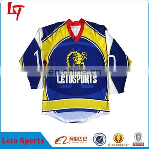 Pro Men's Ice Hockey Playing Jersey /men Field Wholesale Hockey Sports Apparel Team Set thumbnail-1
