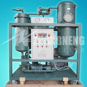 Wheels Type Oil Filtration Machine, Waste Oil Recycling Plant for Turbine Oil thumbnail-2