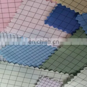 5mm Grid Polyester Antistatic Fabric for Cleanroom Overalls thumbnail-2