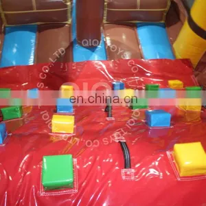 Cheap Price Kids/adult Challenge Jungle Inflatable Obstacle Course for Sale thumbnail-5