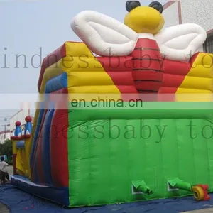 Attractive Inflatable Fun City, Big Inflatable Bouncy Games, Inflatable Combo Slid Fun Land City thumbnail-3
