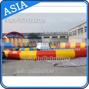 On Sea Aquapark Inflatable Water Park , Water Amusement Park Playground thumbnail-1