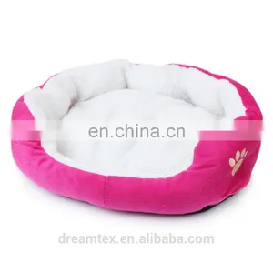 Hot Sale Plush Berber Fleece Dog Bed Cute Pet Bed thumbnail-4