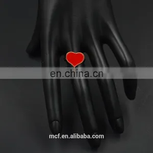 MCR-0036 Fashion Latest Heart Shaped Ring Designs ,wedding Engagement Ring thumbnail-2