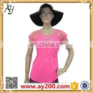 Hollow Out T Shirt With Wholesale Price Woman Designer Shirt thumbnail-1