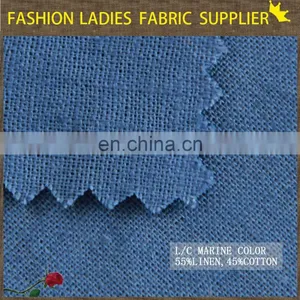 Top Selling Linen 55% Linen 45% Cotton Linen Fabric thumbnail-5