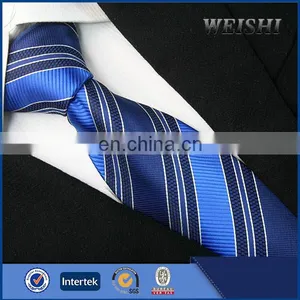 New Classic Striped Men's Tie, Necktie, Silk Tie thumbnail-3