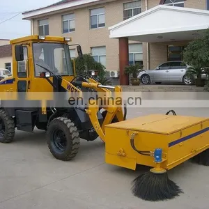 Flexible Wheel Loader Type Street Sweeping Machine thumbnail-1