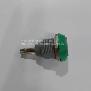 Plastic 0 Degree Socket for Pneumatic With Green Nut thumbnail-1