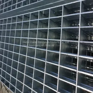 Galvanized Steel Mesh Grating for Industrial Floors Hinged Steel Grating thumbnail-1